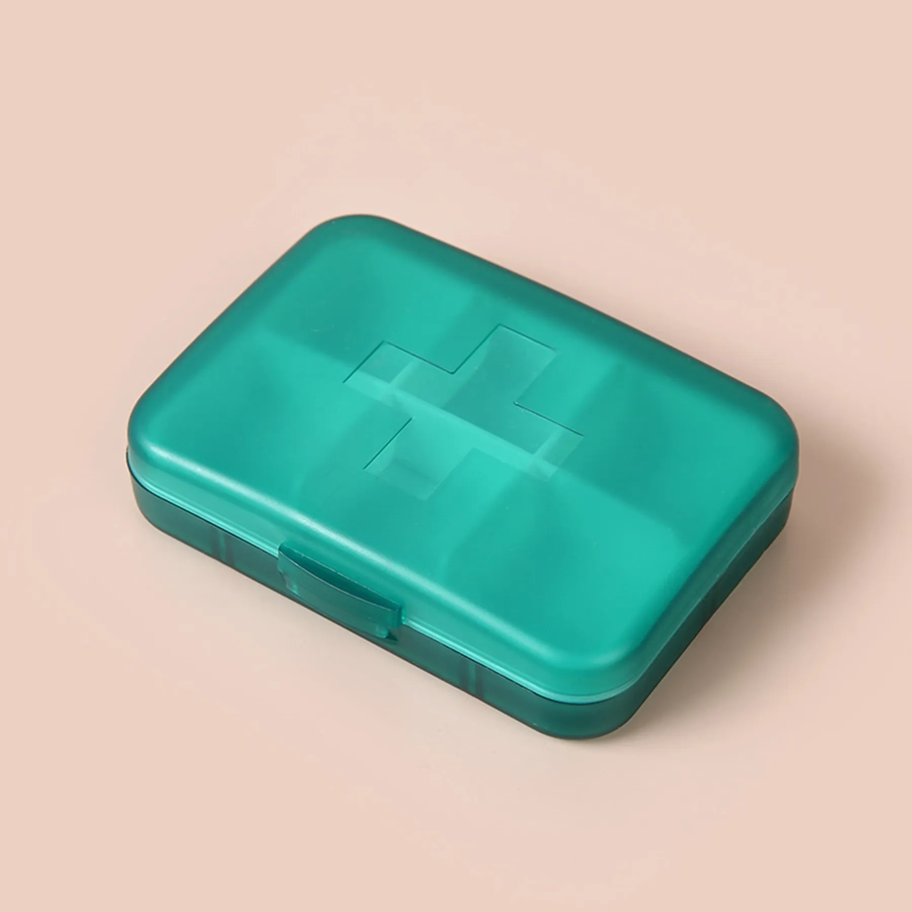 6 Compartments Square Medicine Storage Box 9