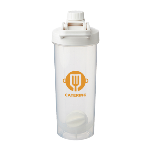 Durable Plastic Shaker Bottle with Mixer Handle 21