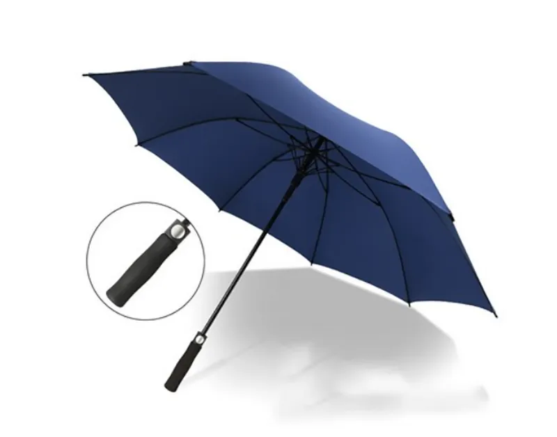 8 Bone 42" Straight Long Handle Business Umbrella 4