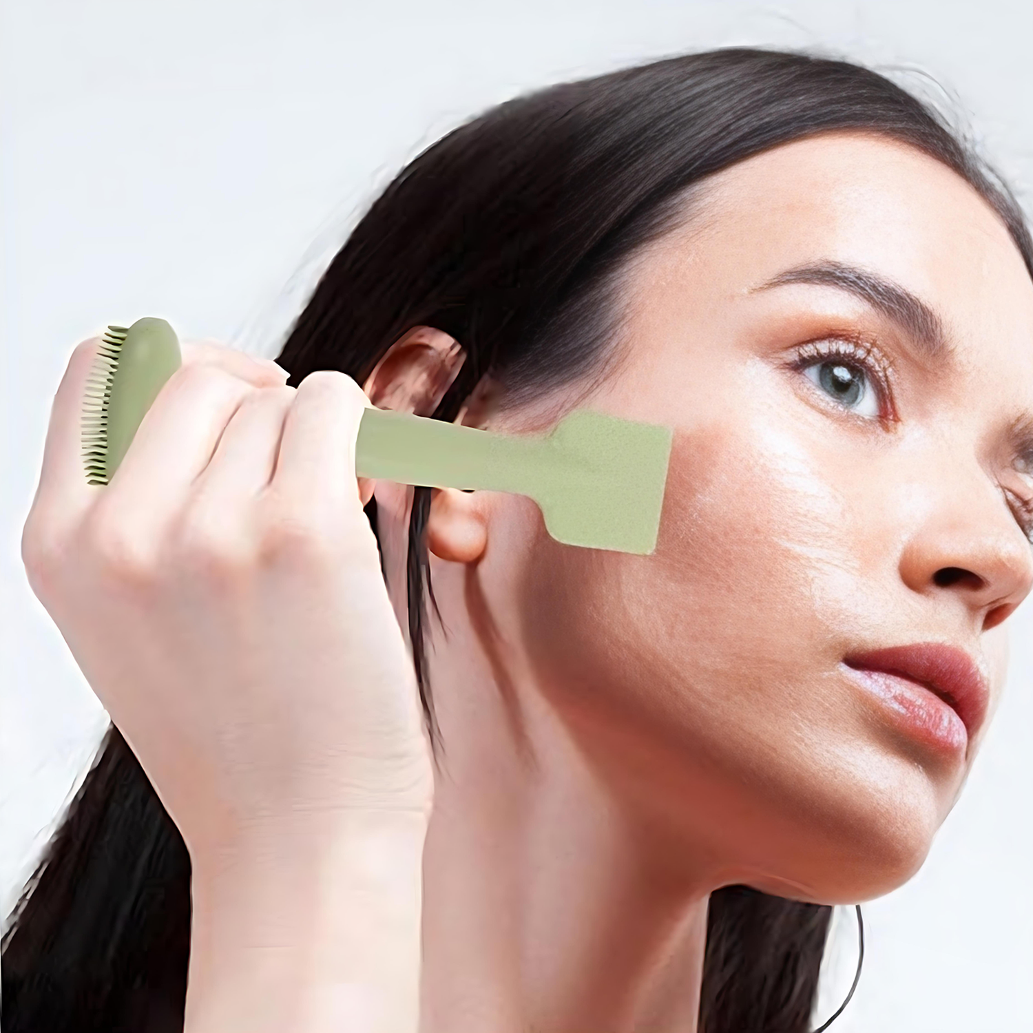 Silicone Dual-Head Facial Brush – Gentle & Deep Cleansing 7