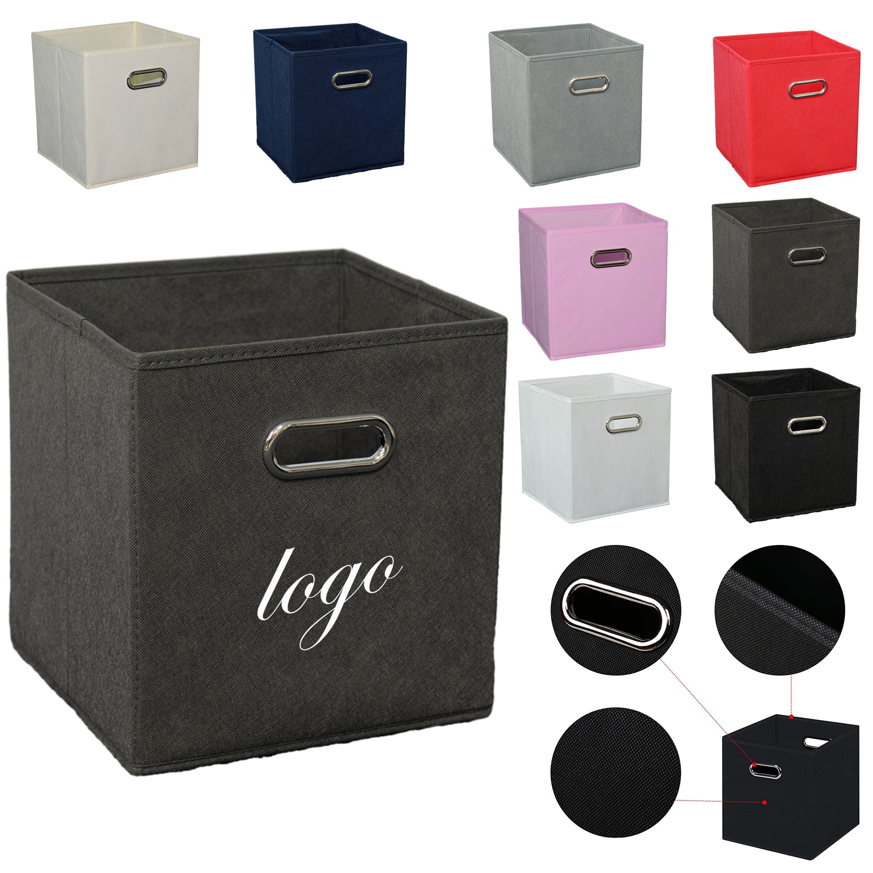 Non-Woven Foldable Clothing Storage Box