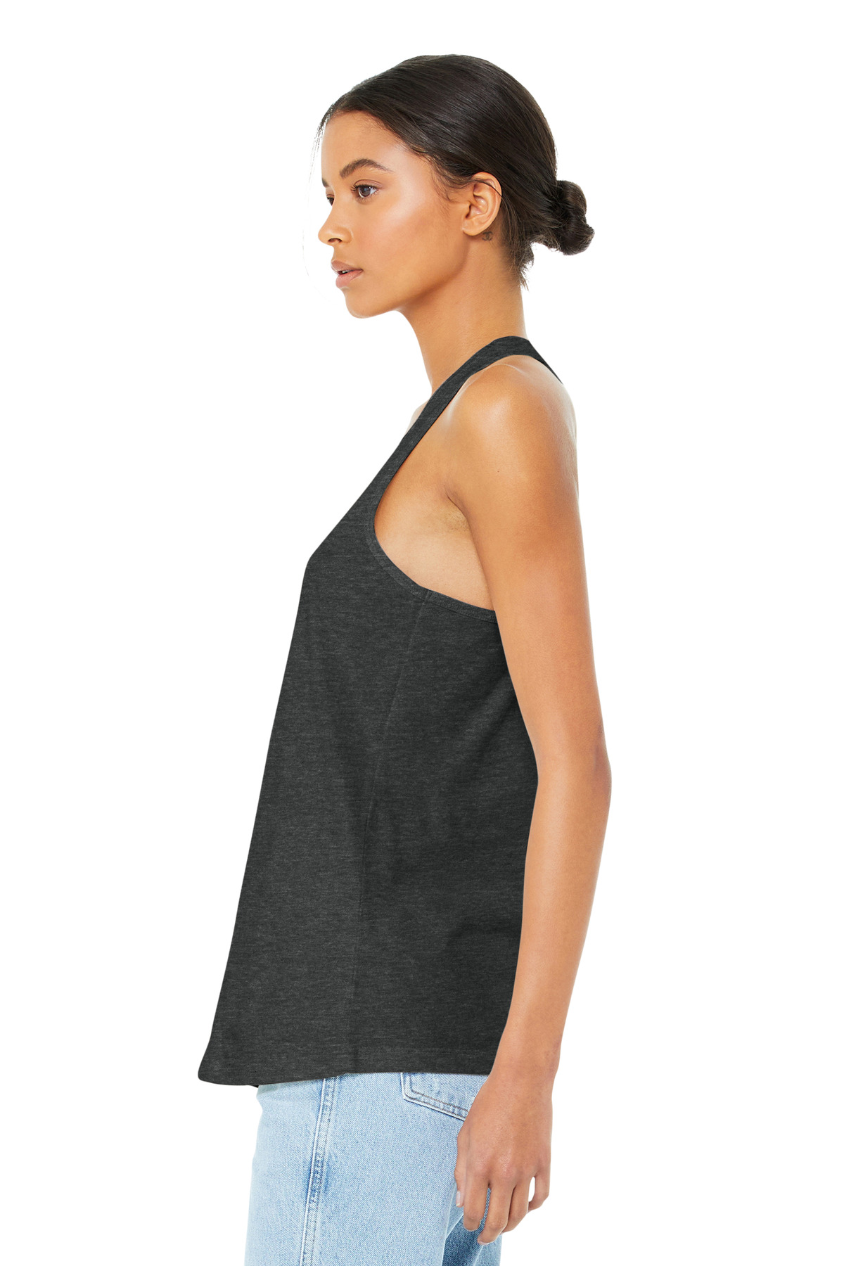 BELLA+CANVAS Women's Jersey Racerback Tank. BC6008 1