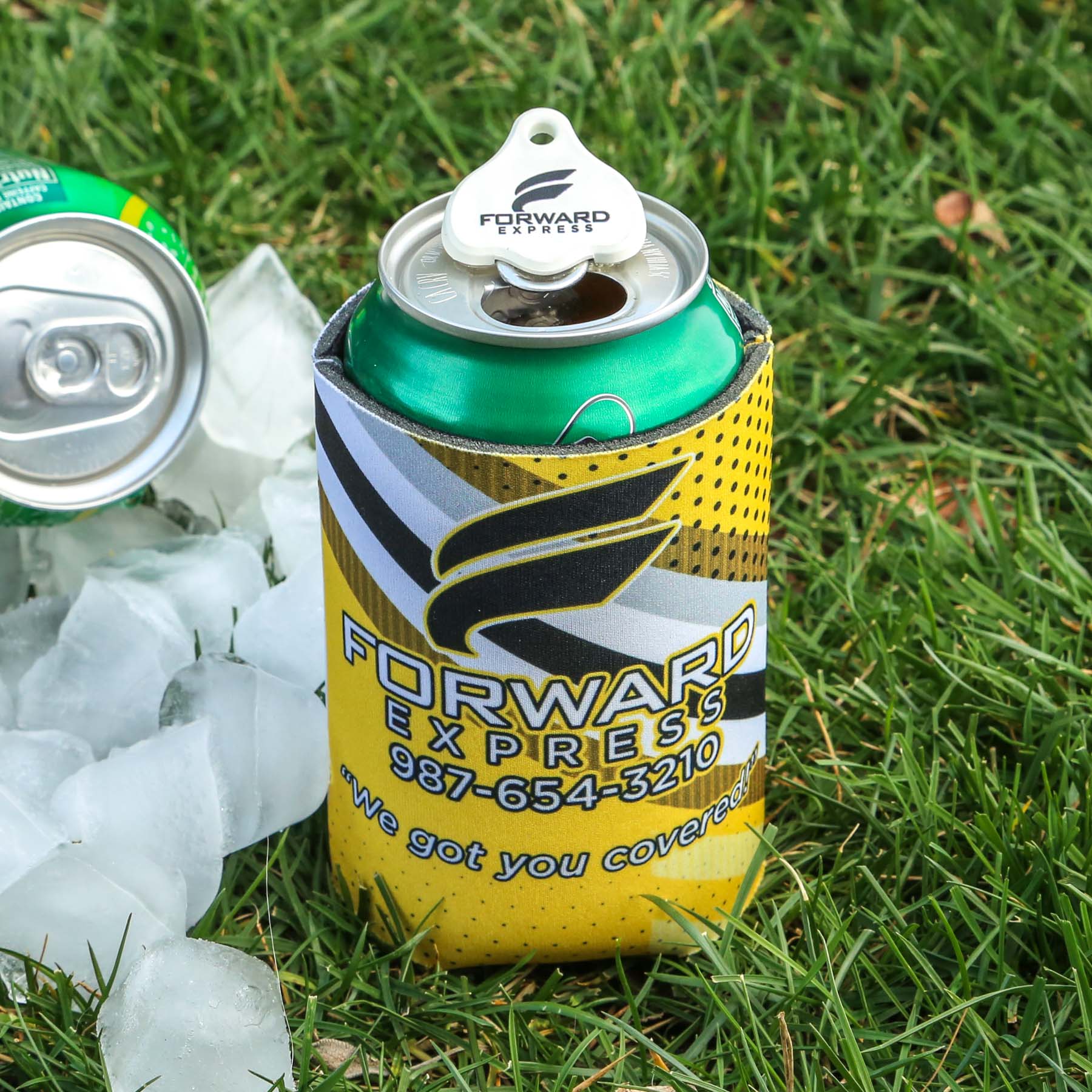 can cooler Cappy Combo, custom can cooler with logo imprint 4