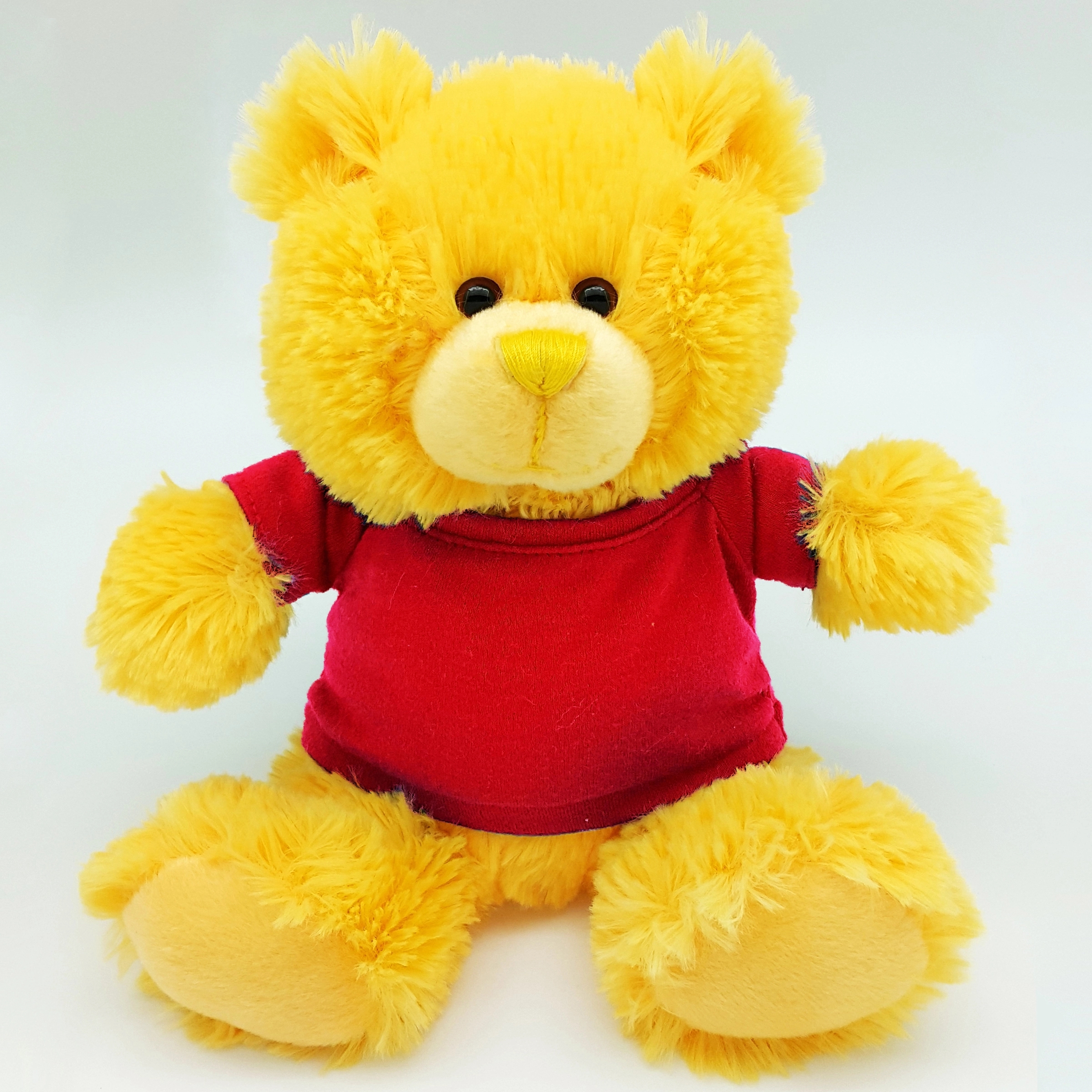 8" Bright Color Yellow Bear 15