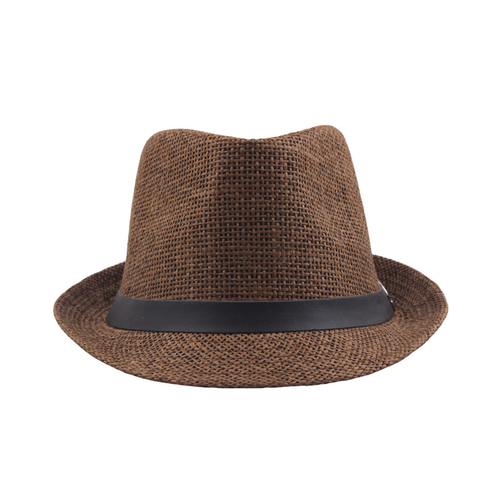 Summer Beach Fedora Straw Cowboy Hats 6