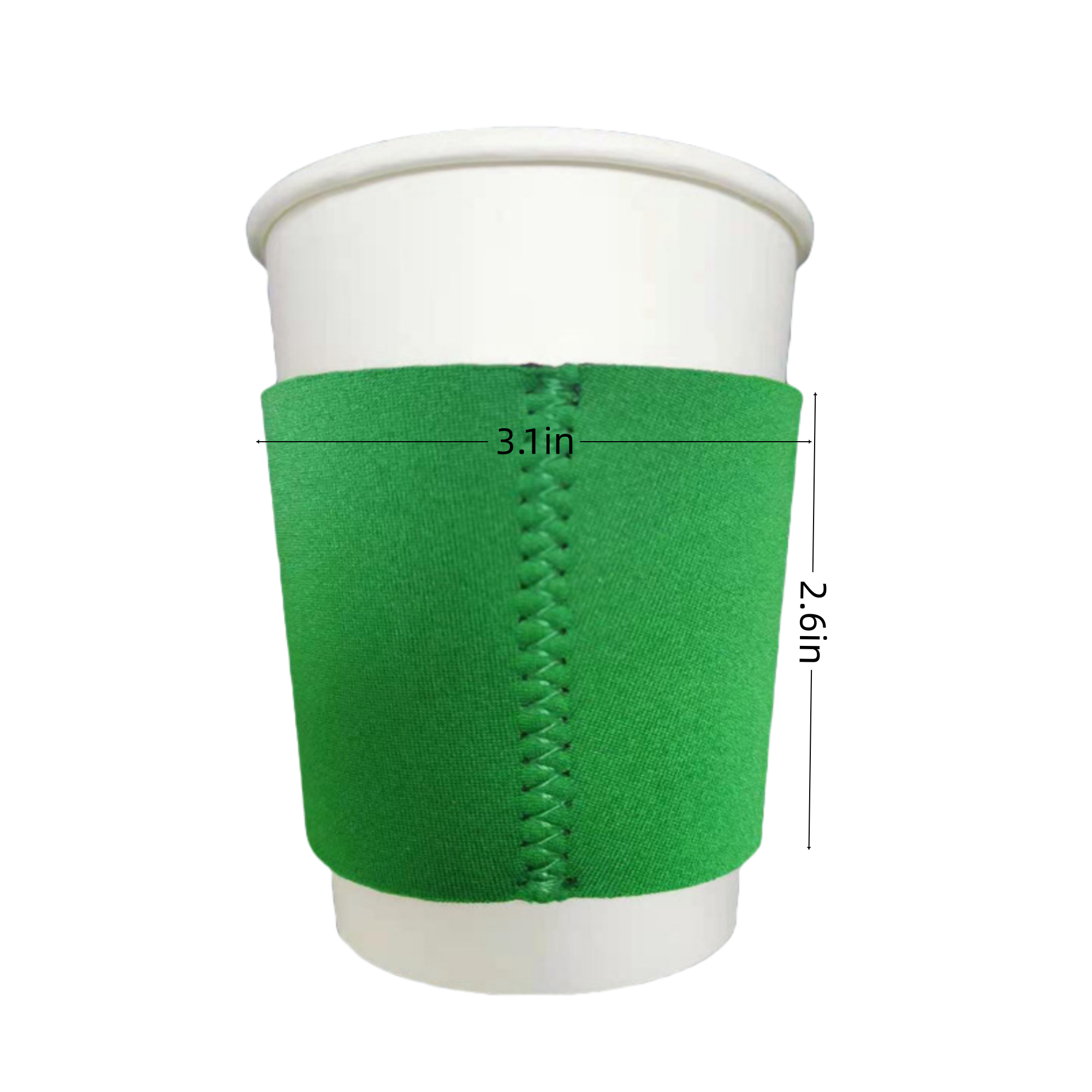 Reusable Iced Coffee Cup Insulator Sleeve 4