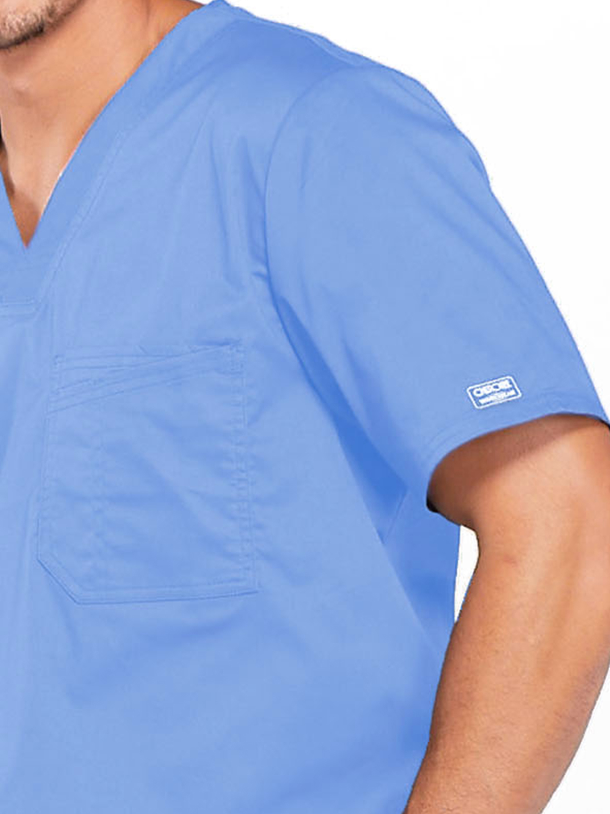 Cherokee - Workwear Core Stretch - Men's 1-Pocket Tuckable V-Neck Top 9