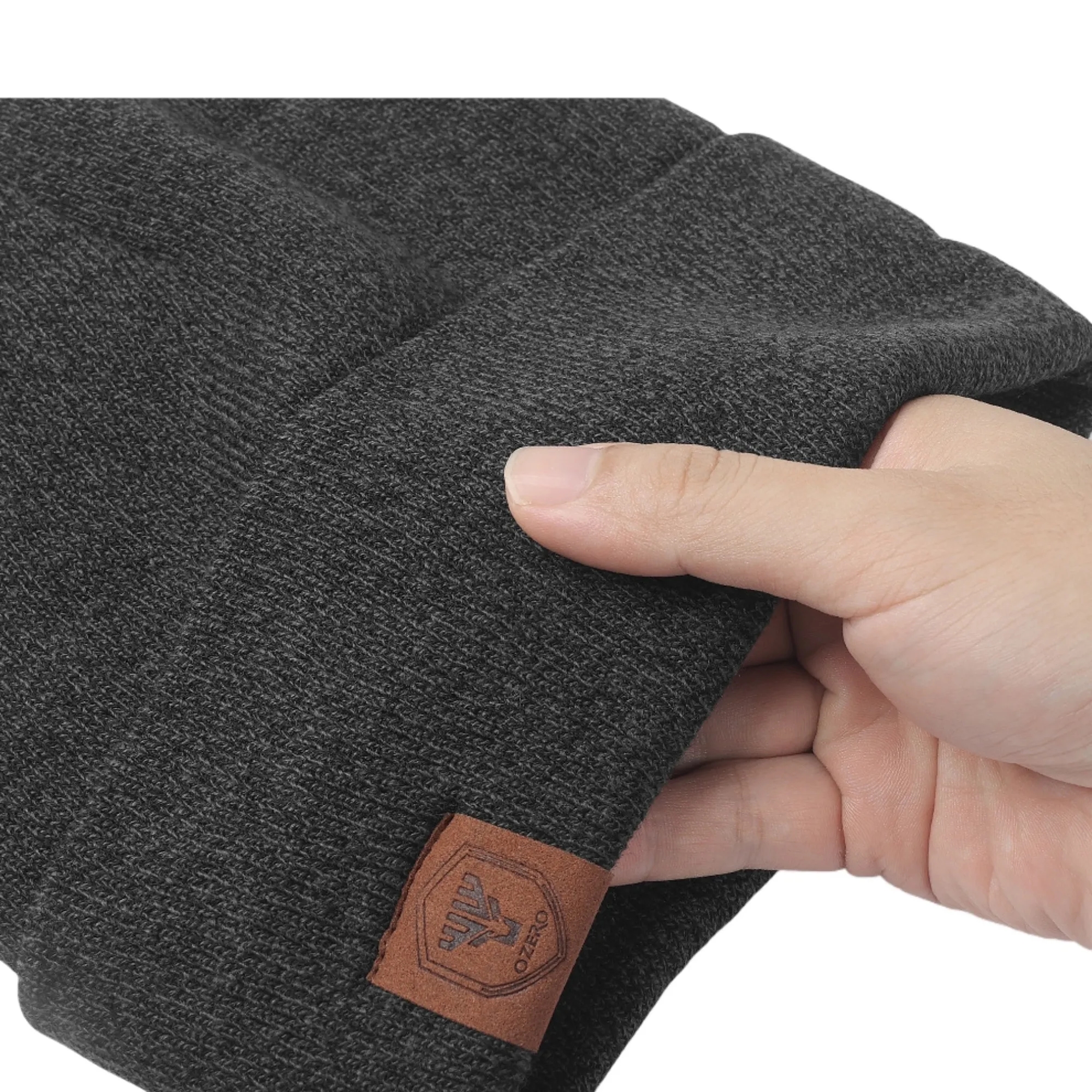 Warm Soft Solid Beanie Knit Winter Hat 6