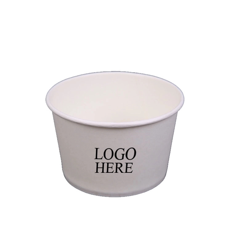 8 ounce Disposable Paper Ice Cream Cup 2