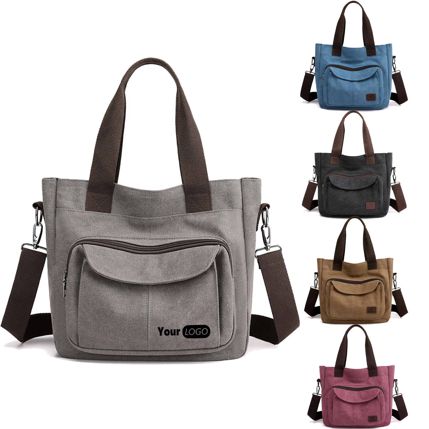 Canvas Crossbody Bag 3