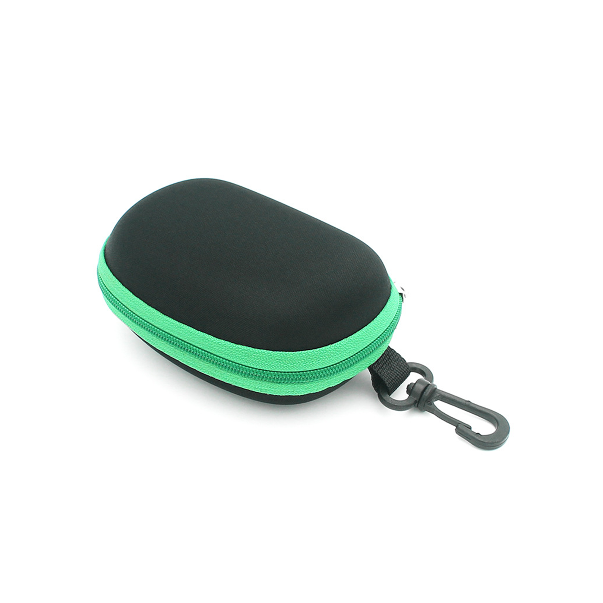 Ethylene Vinyl Acetate Waterproof Zipper Glasses Case 4" x 2.8" 15