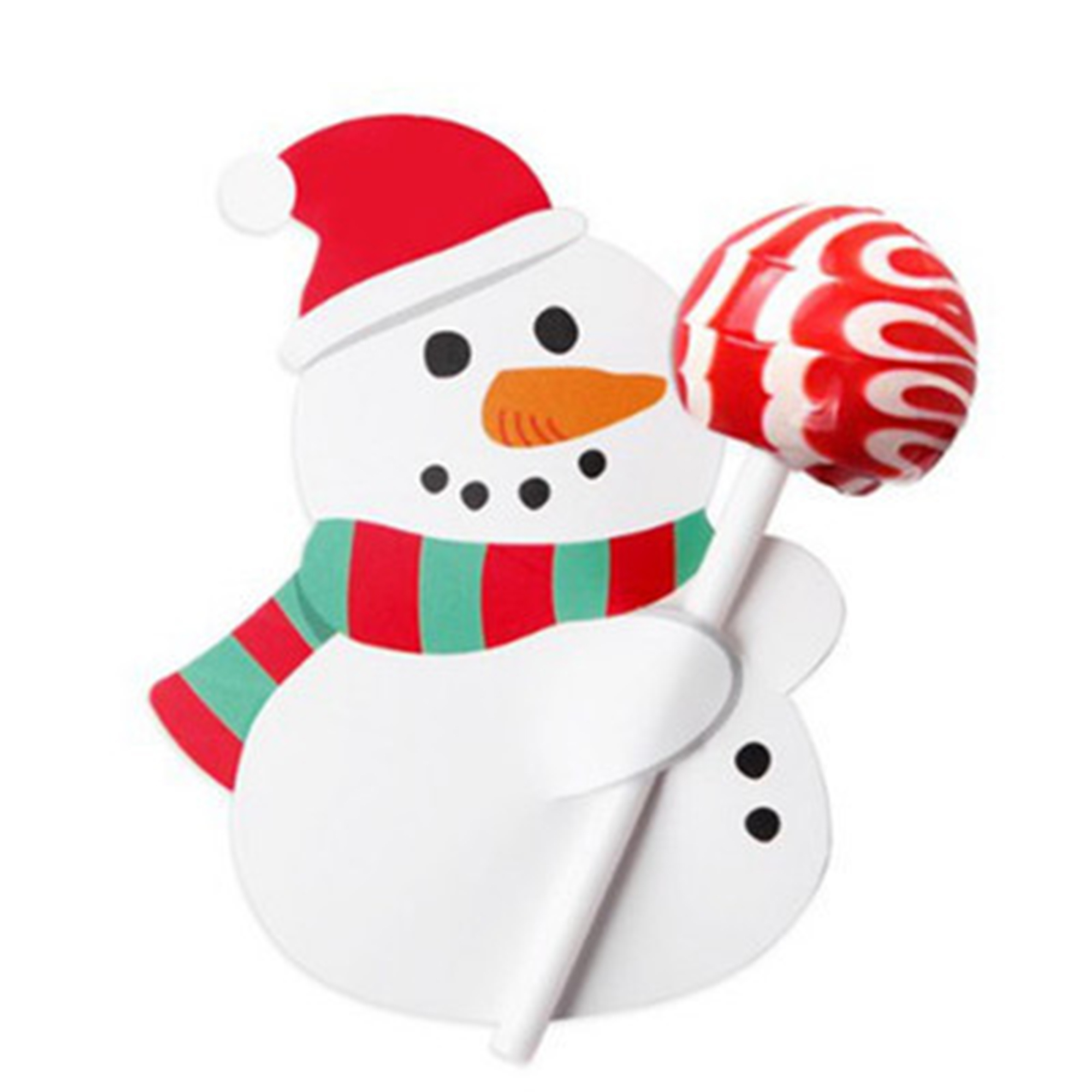 Christmas Lollipop Cards (50 Pcs/Set) 1