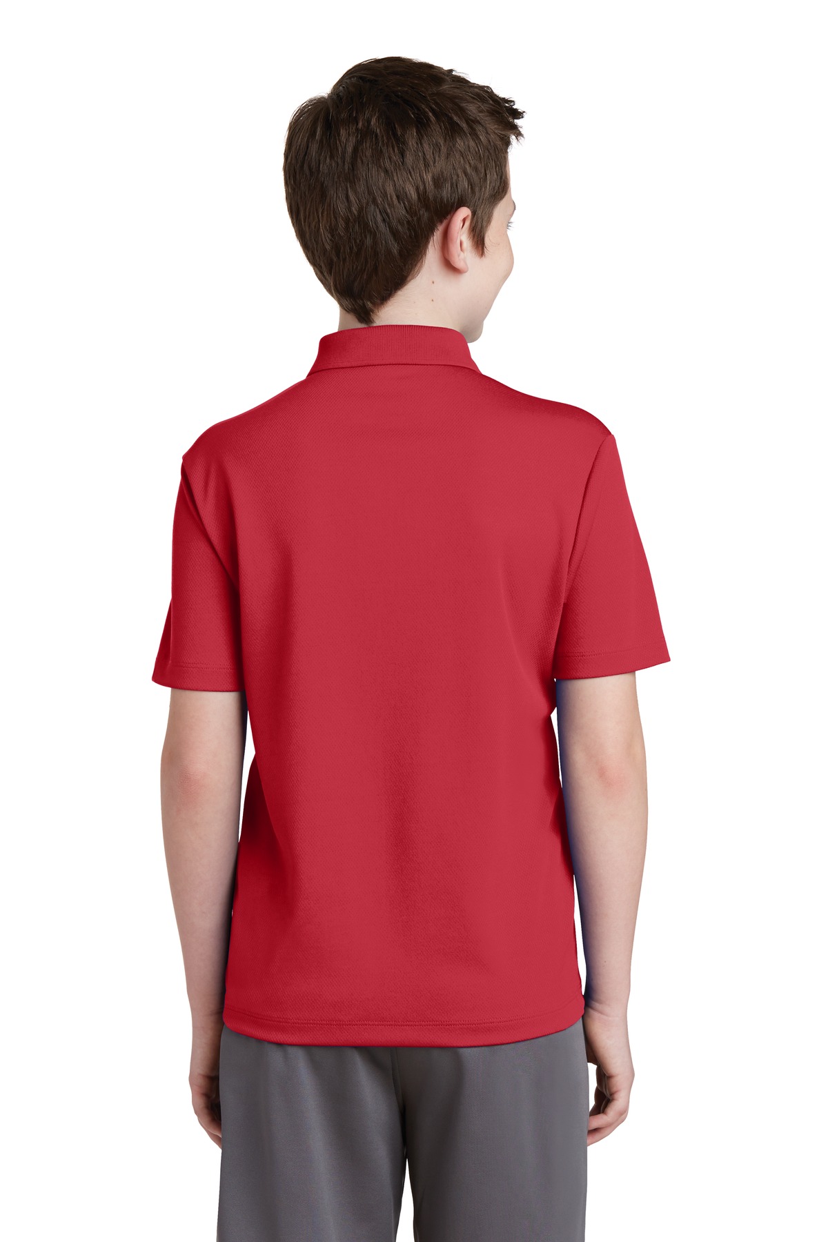 Sport-Tek® Youth PosiCharge RacerMesh Polo 7