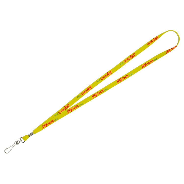 "AURORA" 3/8" Super Soft Polyester Silkscreen Lanyard (Overseas Production 8-10 Weeks) 6
