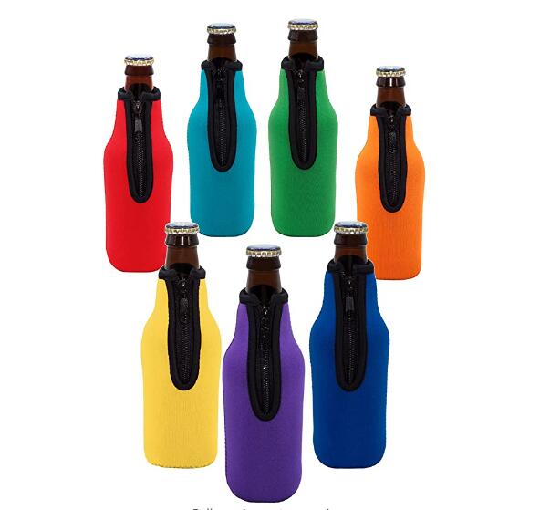 Zippered Bottle Can Coolers 2