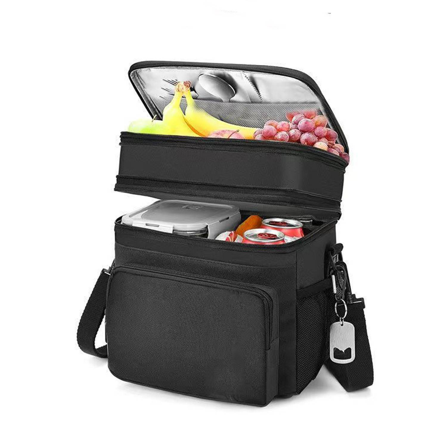 18L Oxford Insulated Lunch Cooler Bag for Outdoor Picnic 2