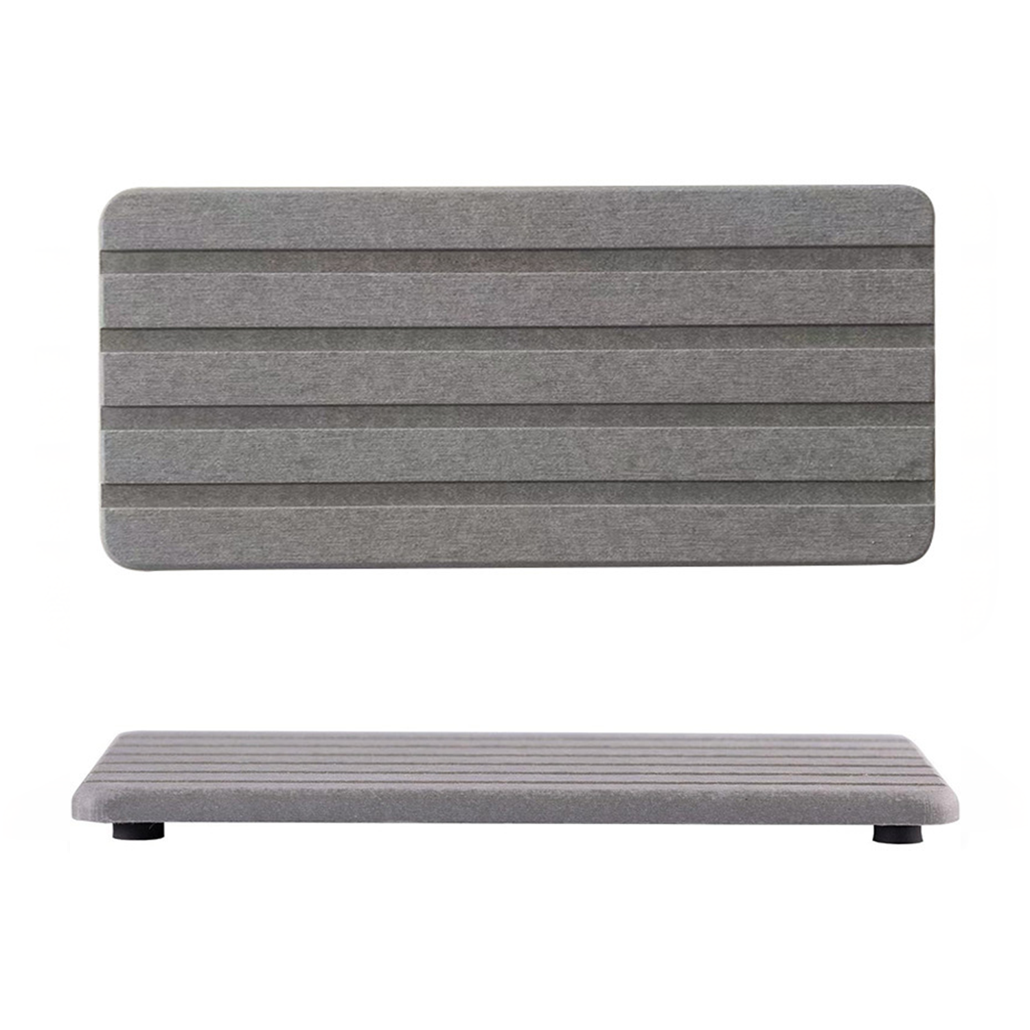 2-pack absorbent diatomaceous earth coasters 2