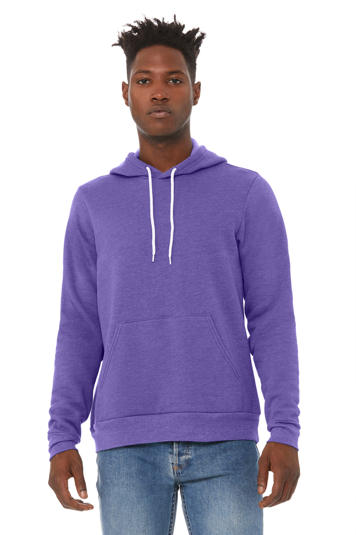BELLA+CANVAS Unisex Sponge Fleece Pullover Hoodie. BC3719 105