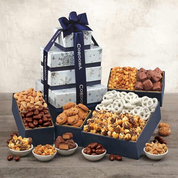 Grand Gourmet Snowflake Tower