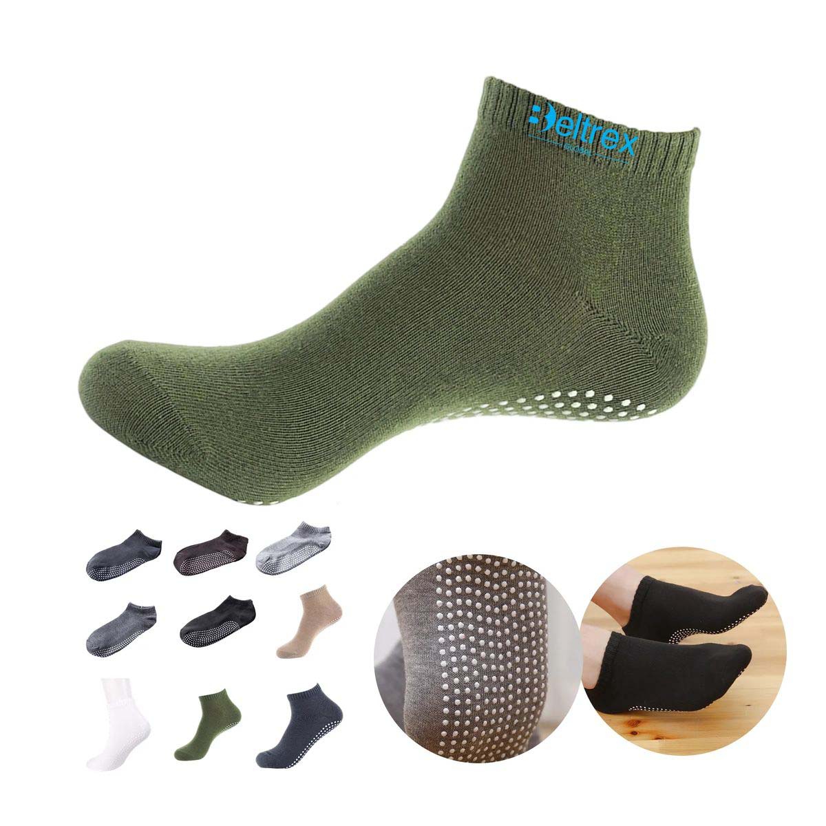 Comfortable Mens Yoga Socks for Practice 2