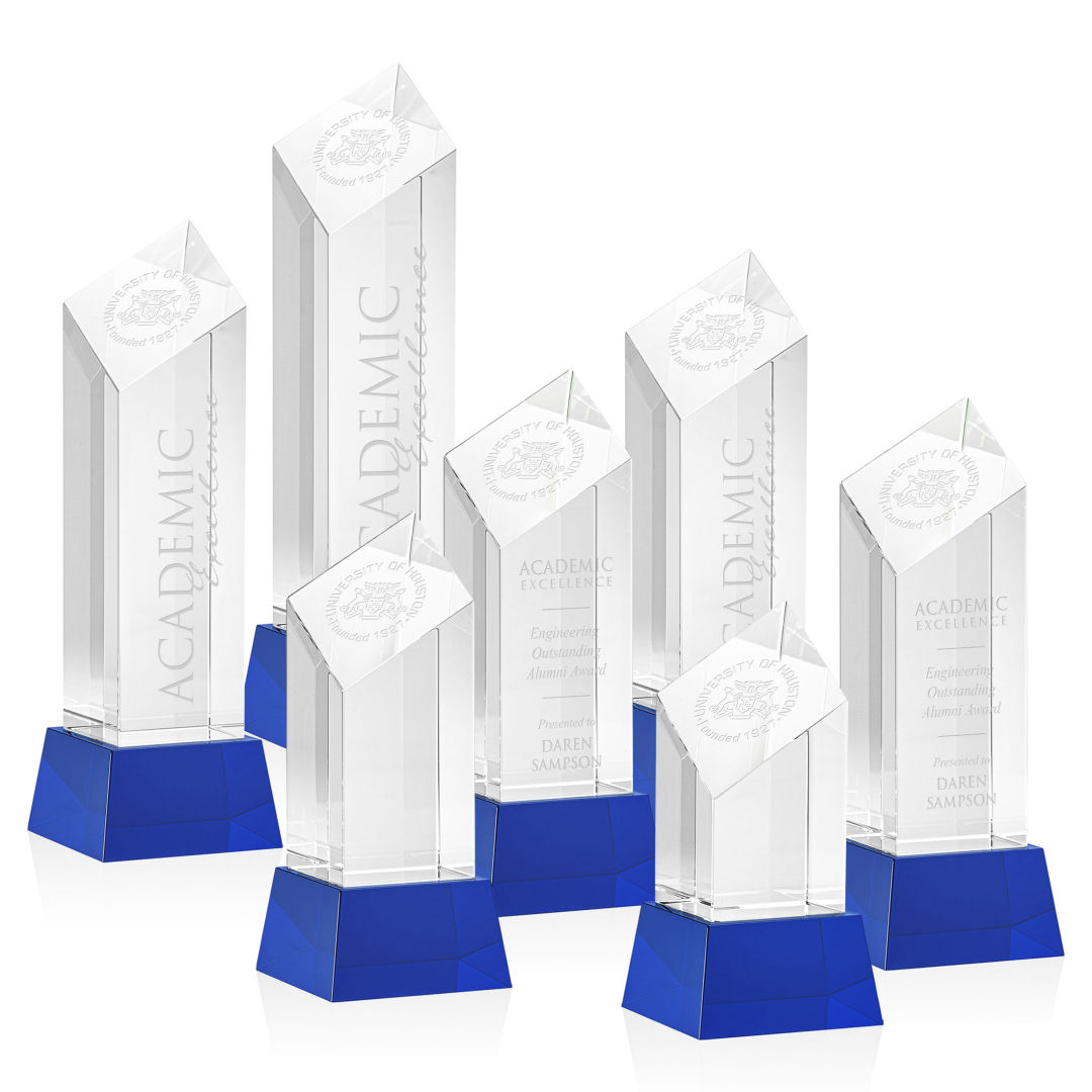 Barone Award on Base - Blue 5