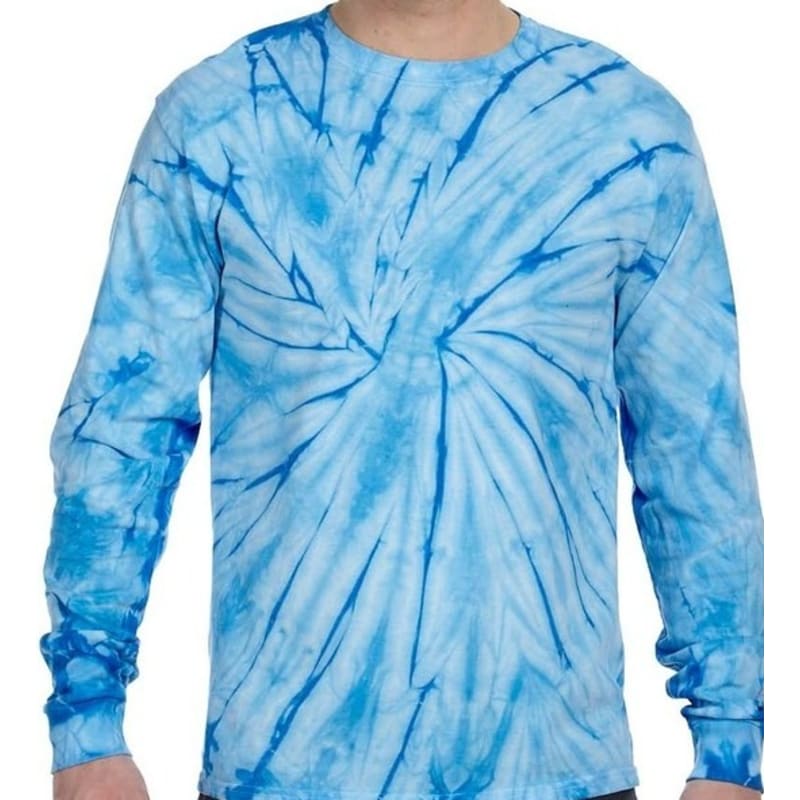Tie-Dye 5.4 Oz., 100% Cotton Long-Sleeve Tie-Dyed T-Shirt 2