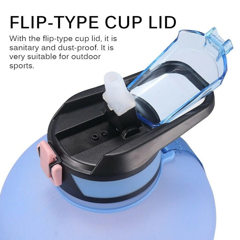 Custom 1 Gallon Water Bottle With Time Marker 1