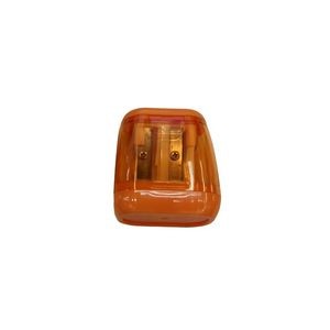 Dual Hole Translucent Plastic Sharpener With Steel Blade 4