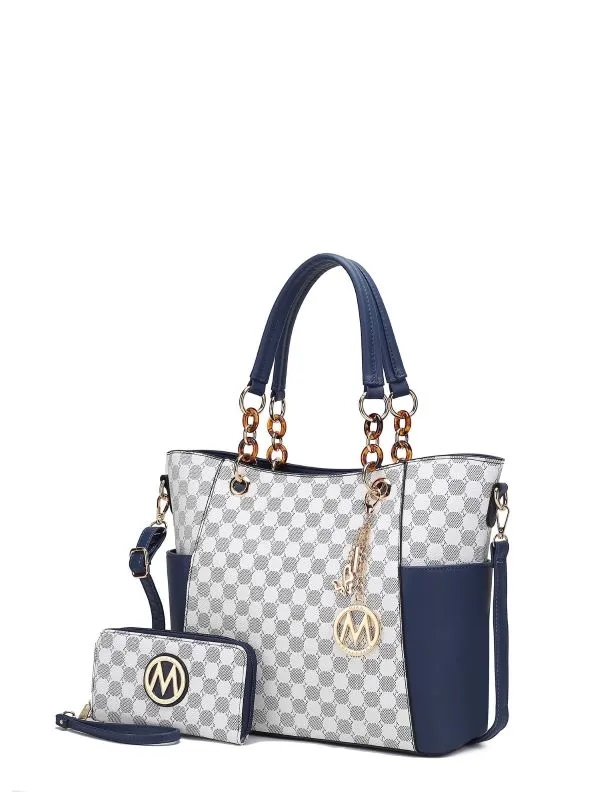 MKF Collection Merlina Women's Tote Bag and Wallet 5