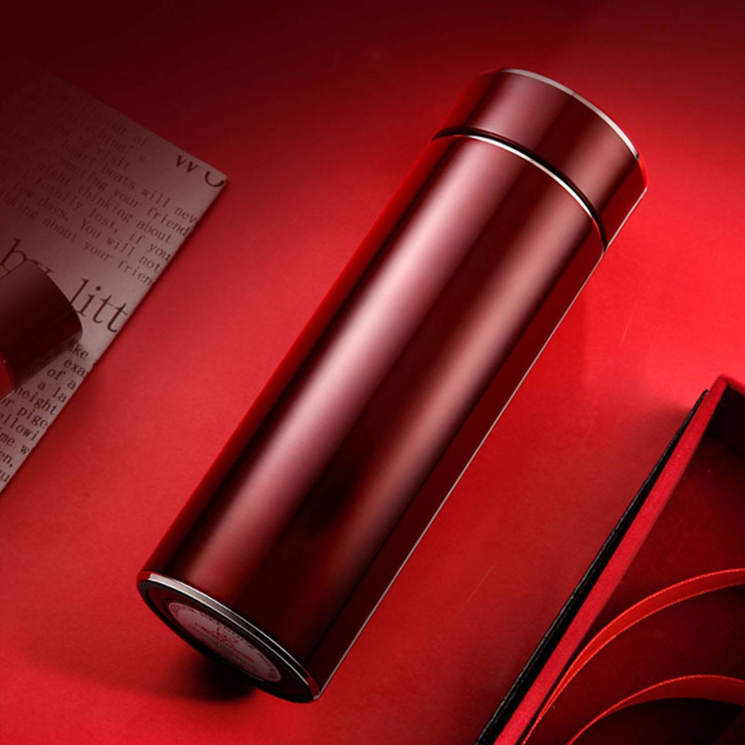 11.6oz Stainless steel With strainer business insulated cup 1