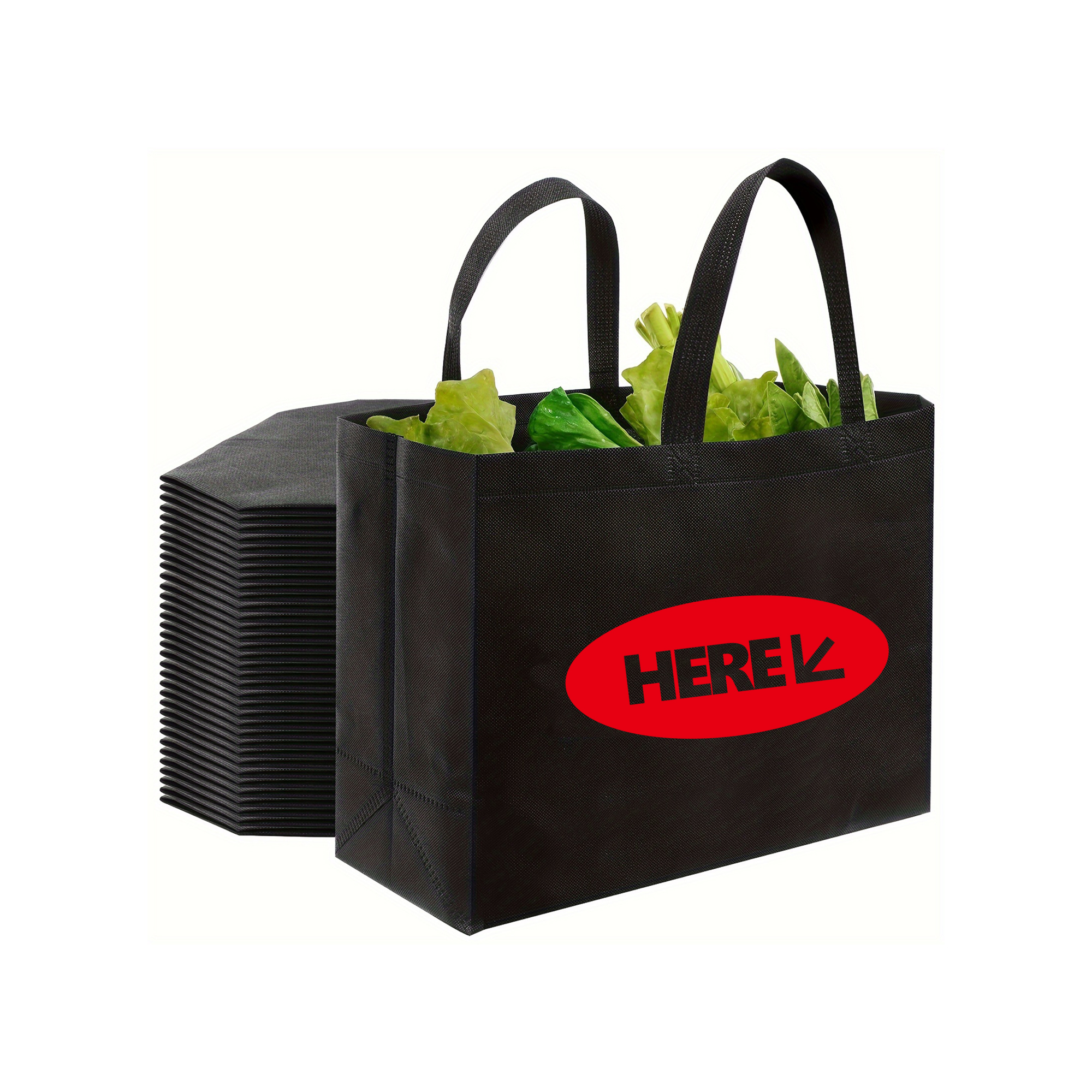 Custom Non-Woven Tote Bag with Reinforced Handles 1