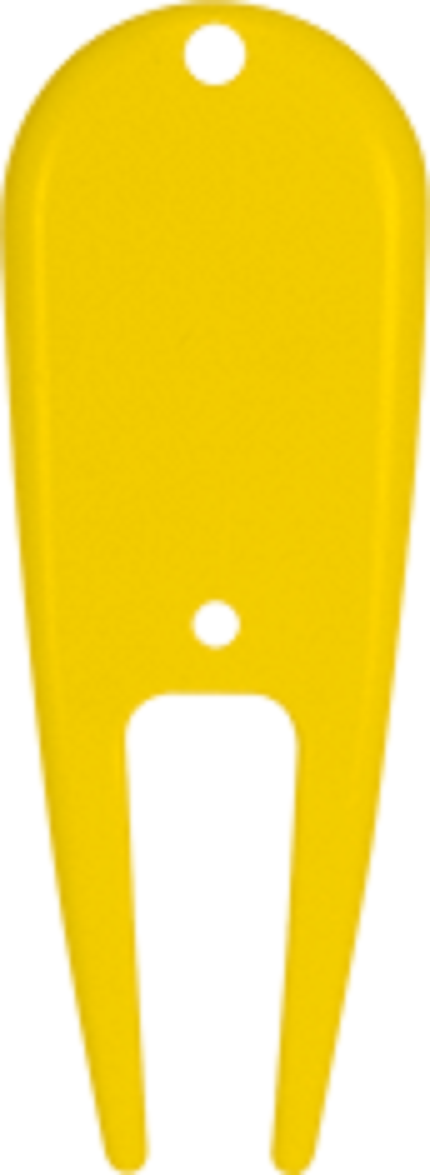 Plastic Divot Tool w/1 Color Imprint