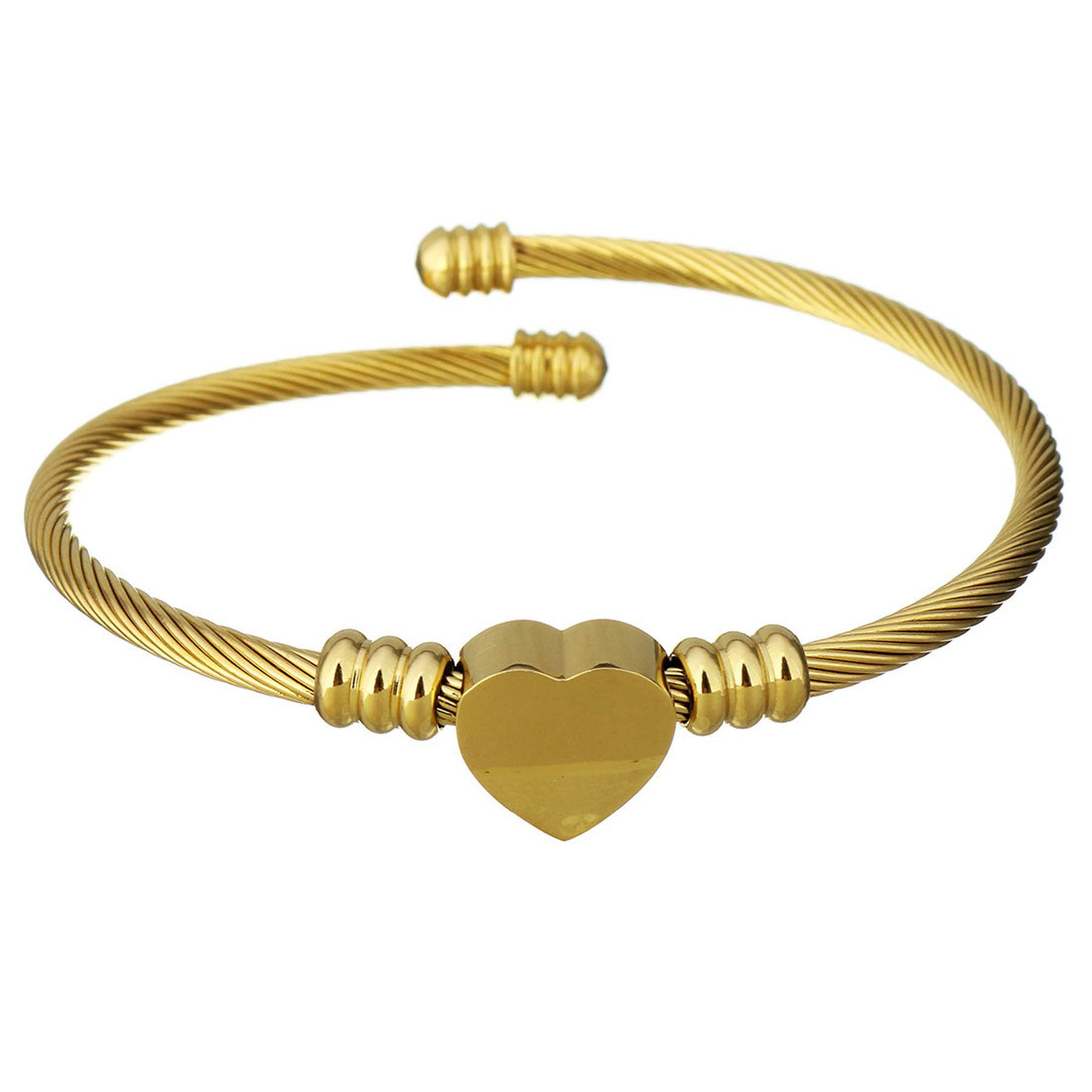 Heart shaped woven bracelet 4