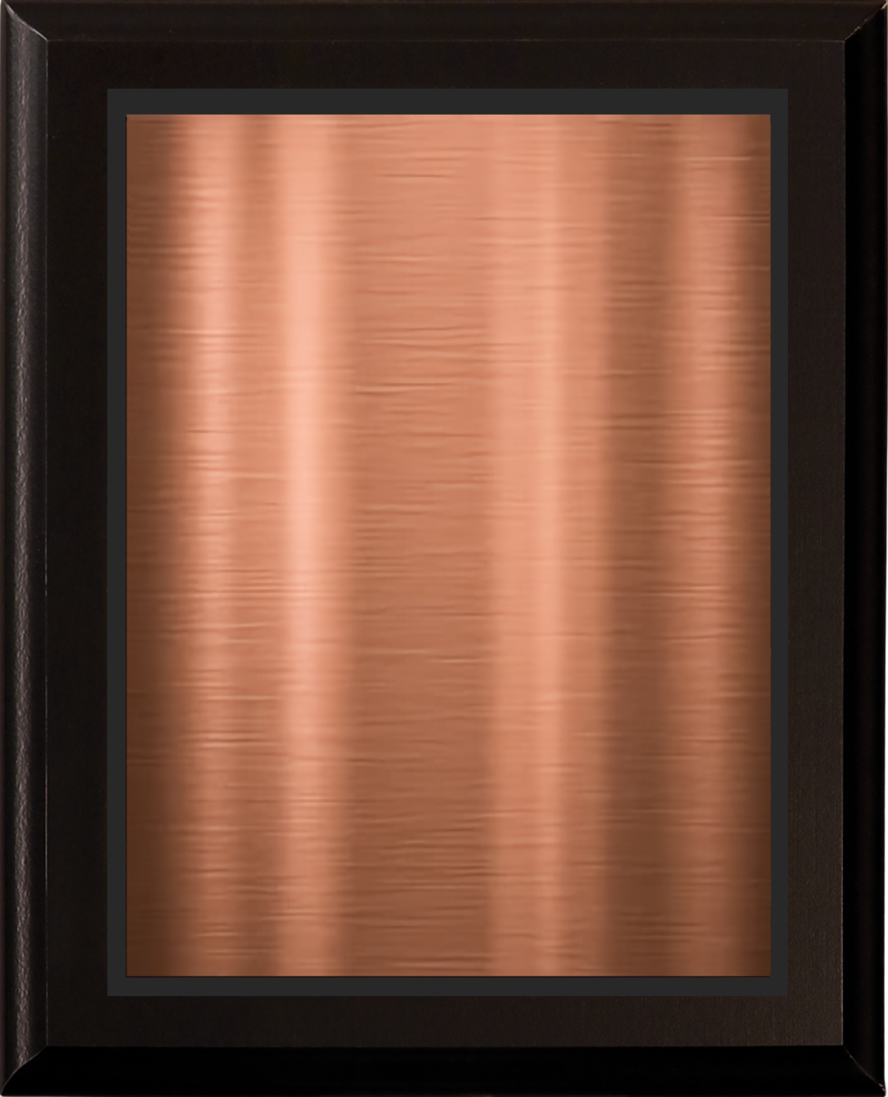 Black Matte Plaque w/ Choice of Double Engraved Plate 10