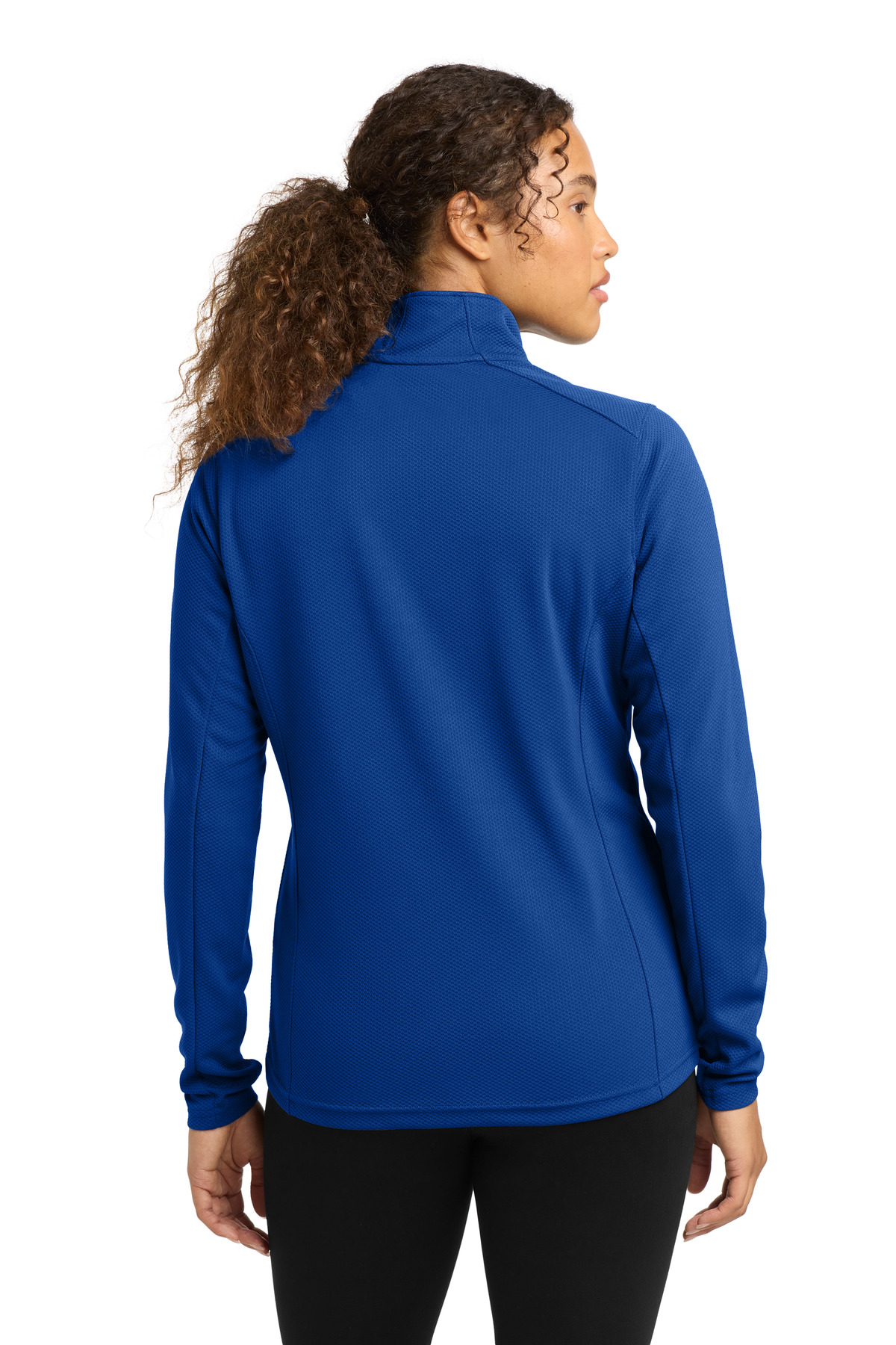 Sport-Tek Women's Sport-Wick Textured 1/4-Zip Pullover. LST860 39