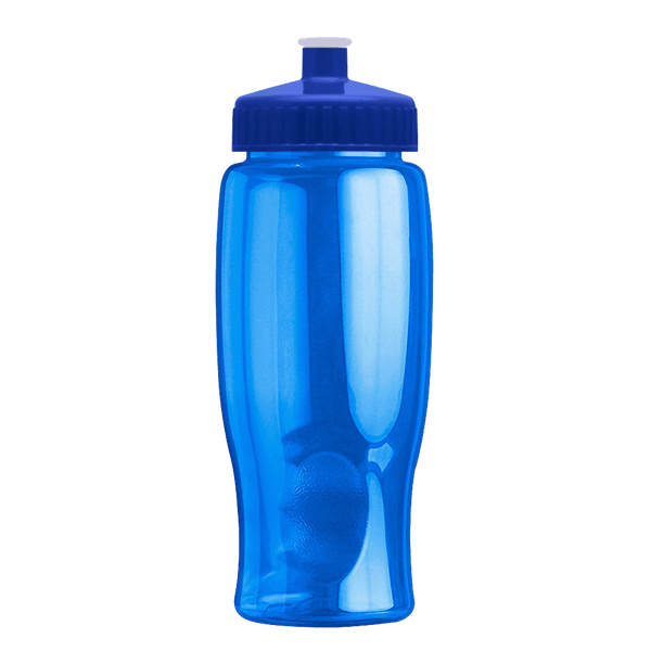 Rotation 27oz Transparent Contour Bottle w/Push-Pull Lid 3