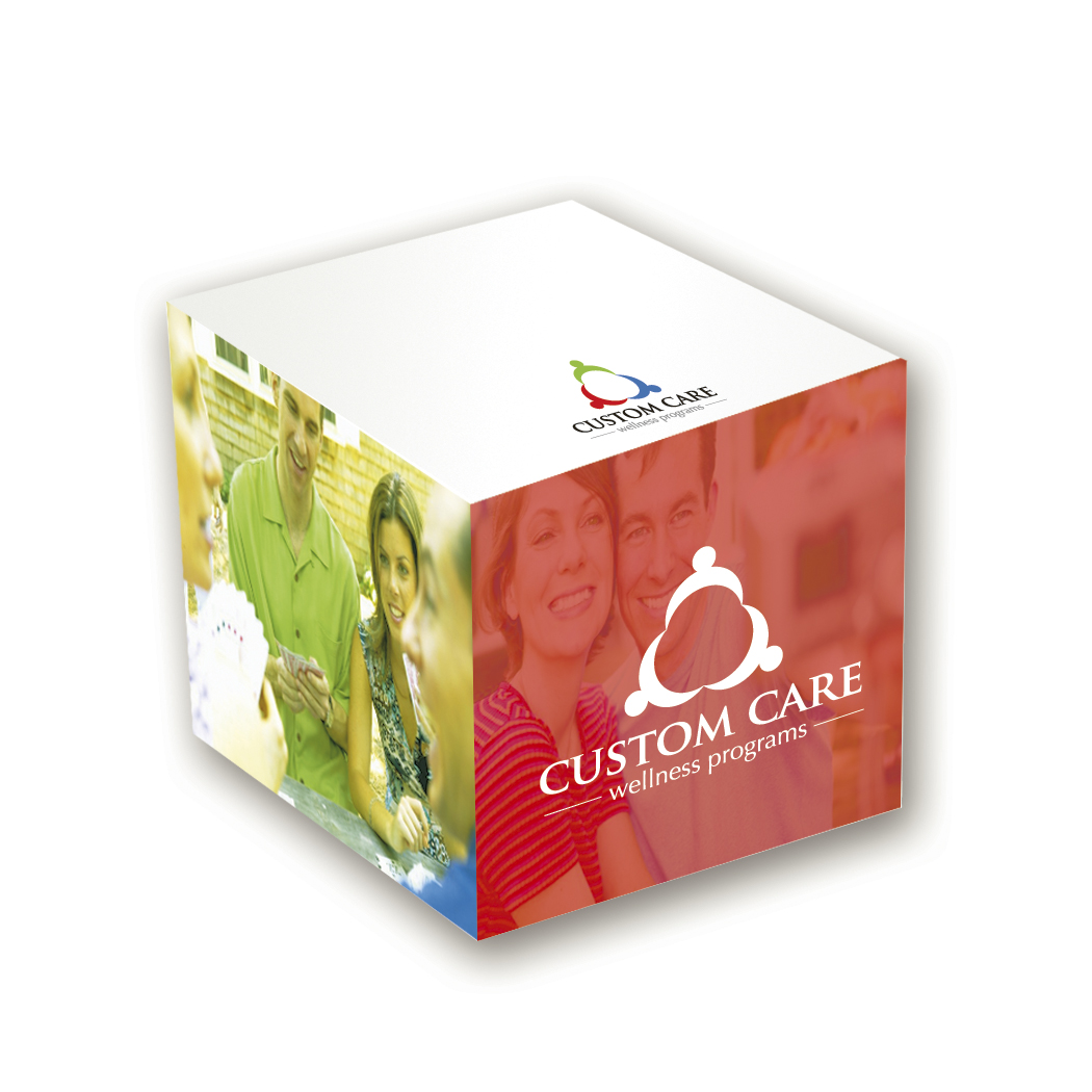 Souvenir® Sticky Note™ 2-3/8" x 2-3/8" x 2-3/8" Cube 4