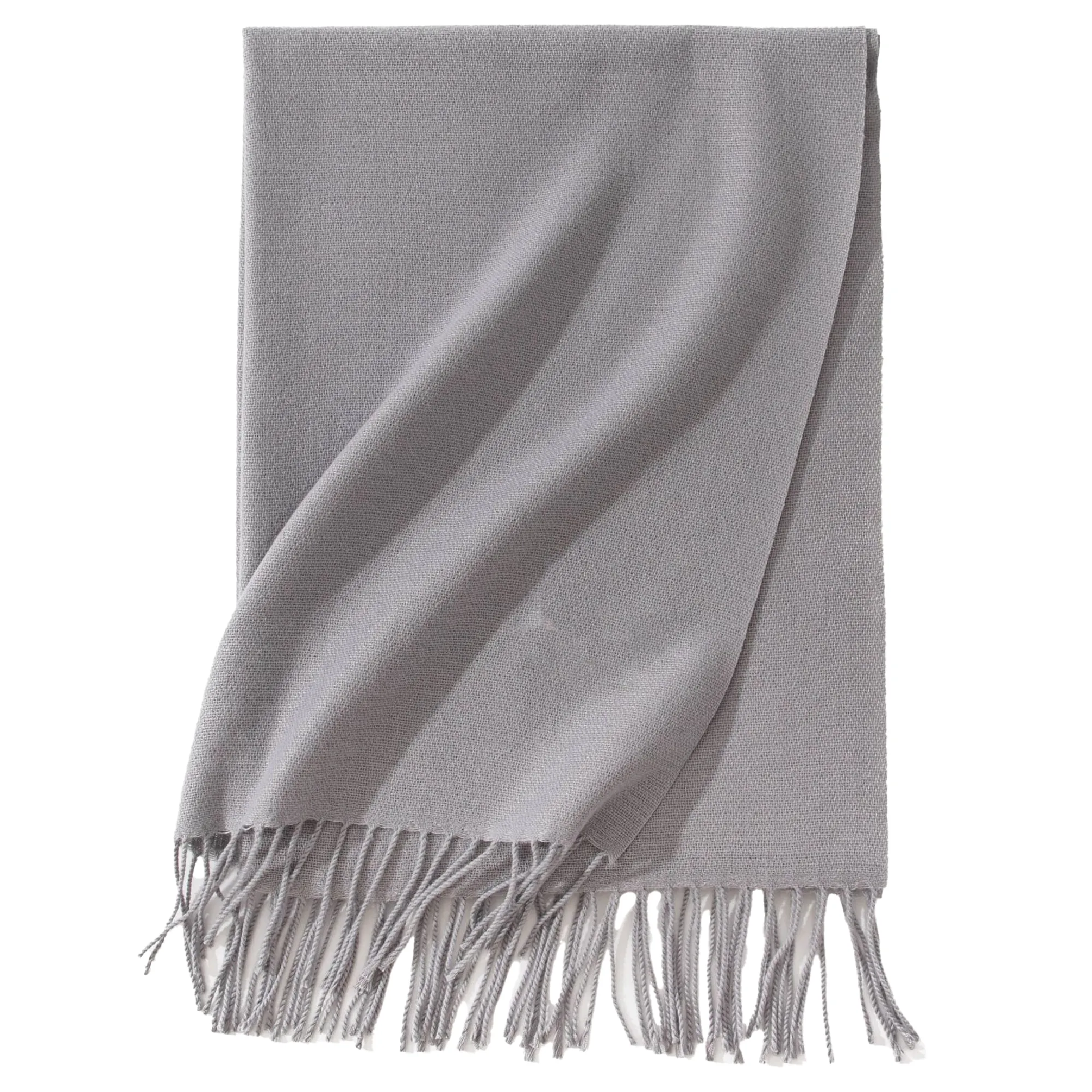 Solid Winter Scarf For Women 3