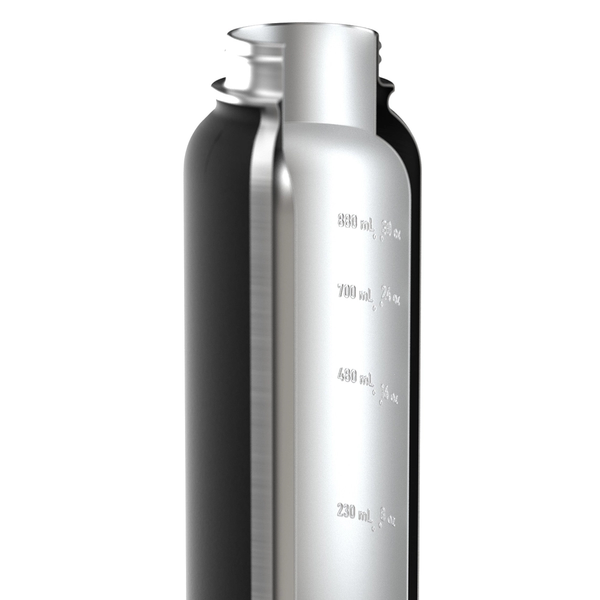 40Oz Motivational Insulated Water Bottle, custom water bottle with logo imprint 4