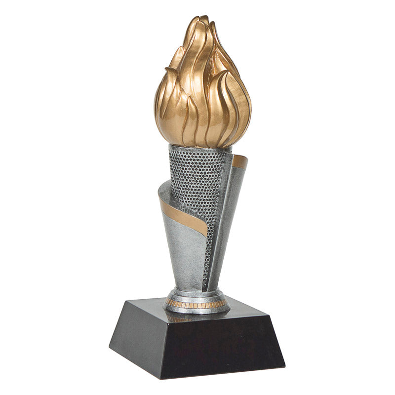 11" Victory Tower Torch Resin 2