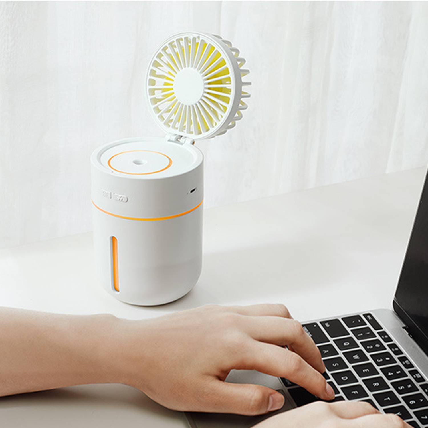 Spray Humidification Mobile Portable Fan 5