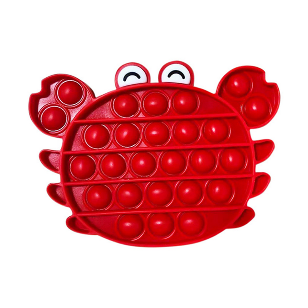 Crab Shaped Silicone Fingertip Toy 1