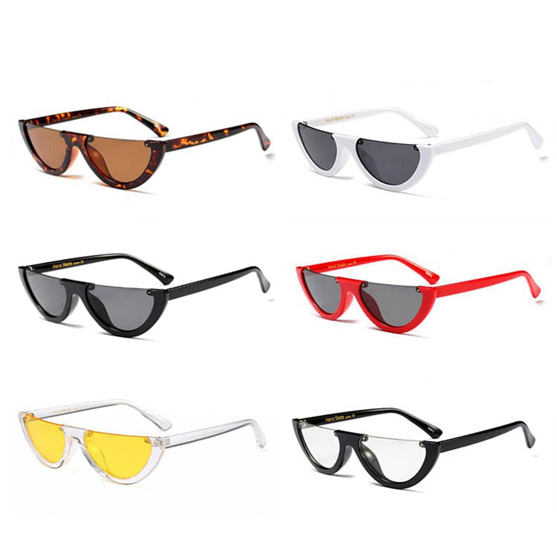 Half Frame Cat Eye Sunglasses 6