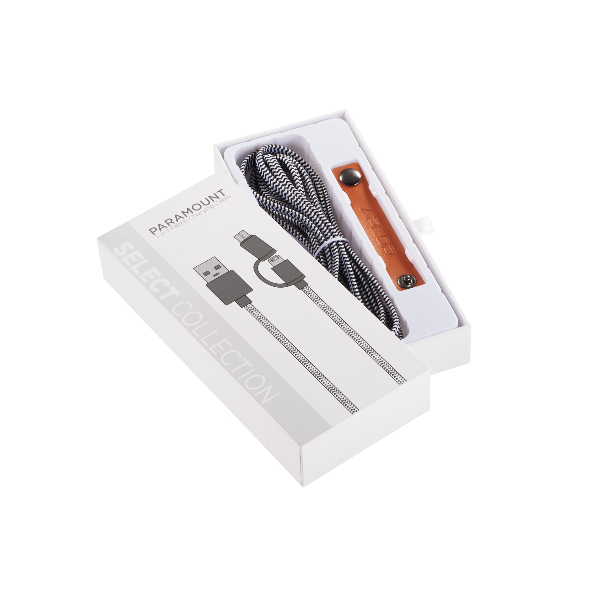 Paramount 3-in-1 Fabric Charging Cable 9