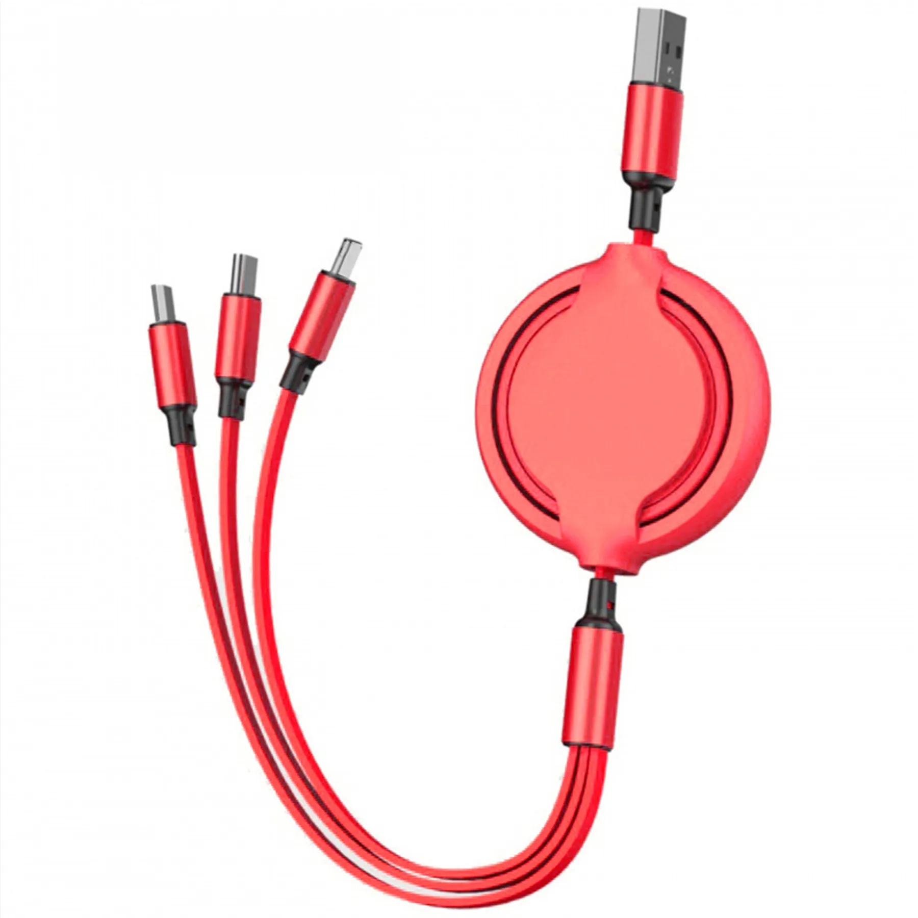 Retractable 3-in-1 SuperSpeed USB Charging Cable 5
