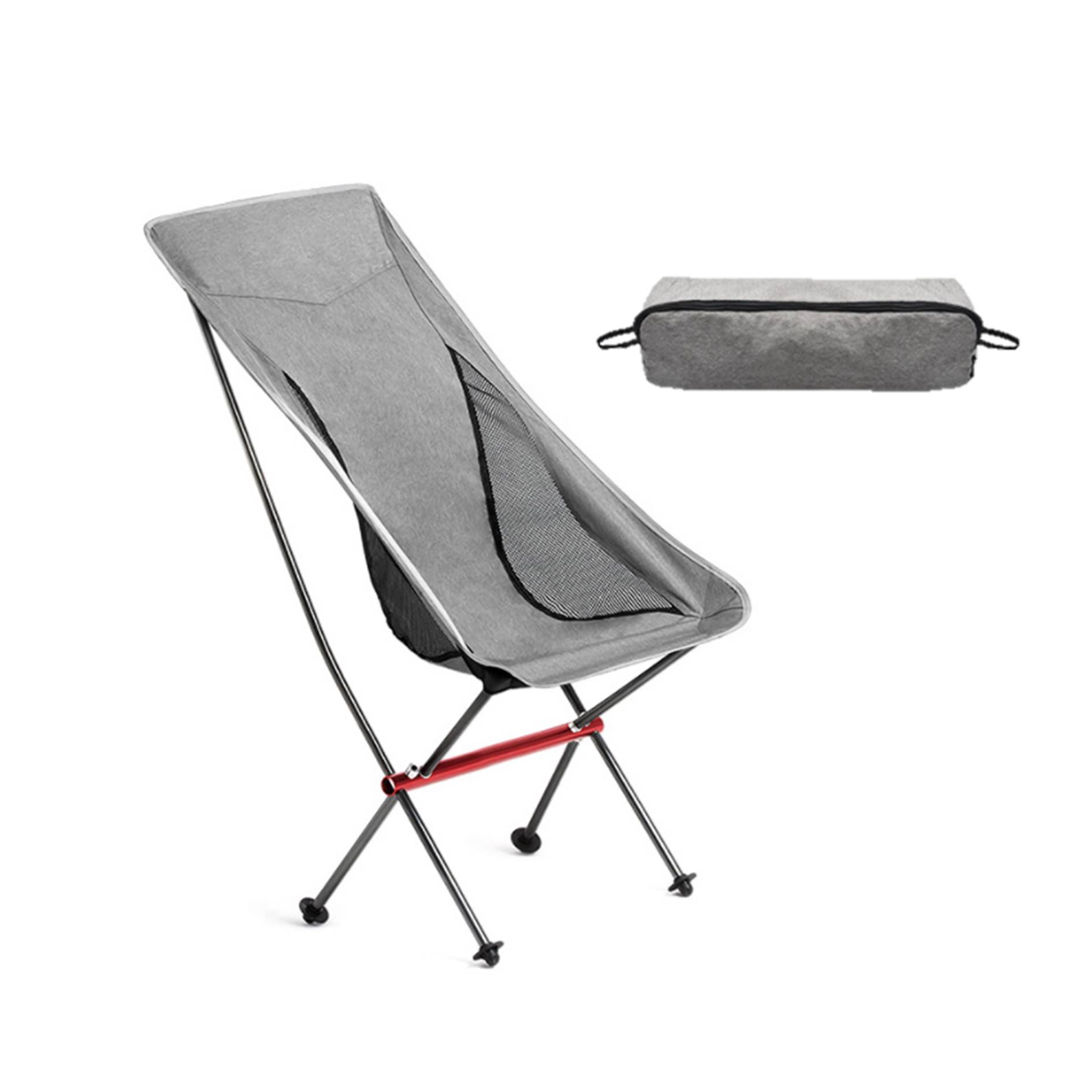 Outdoor Portable Folding Camping Moon Chair 4