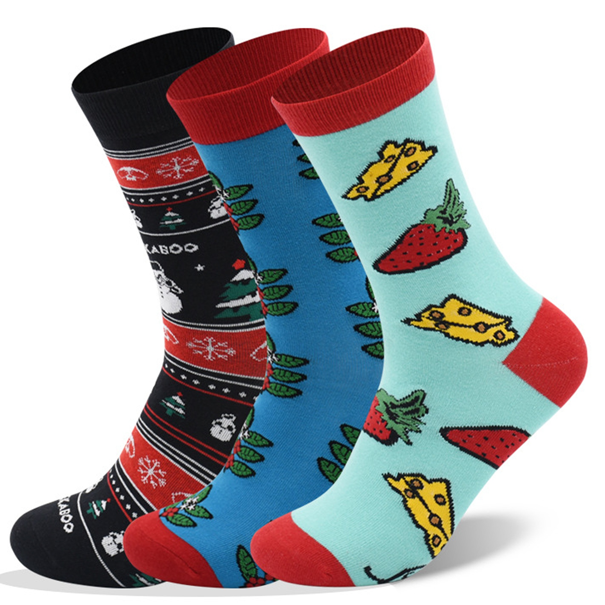 Customized 200-Needle Jacquard Socks 3