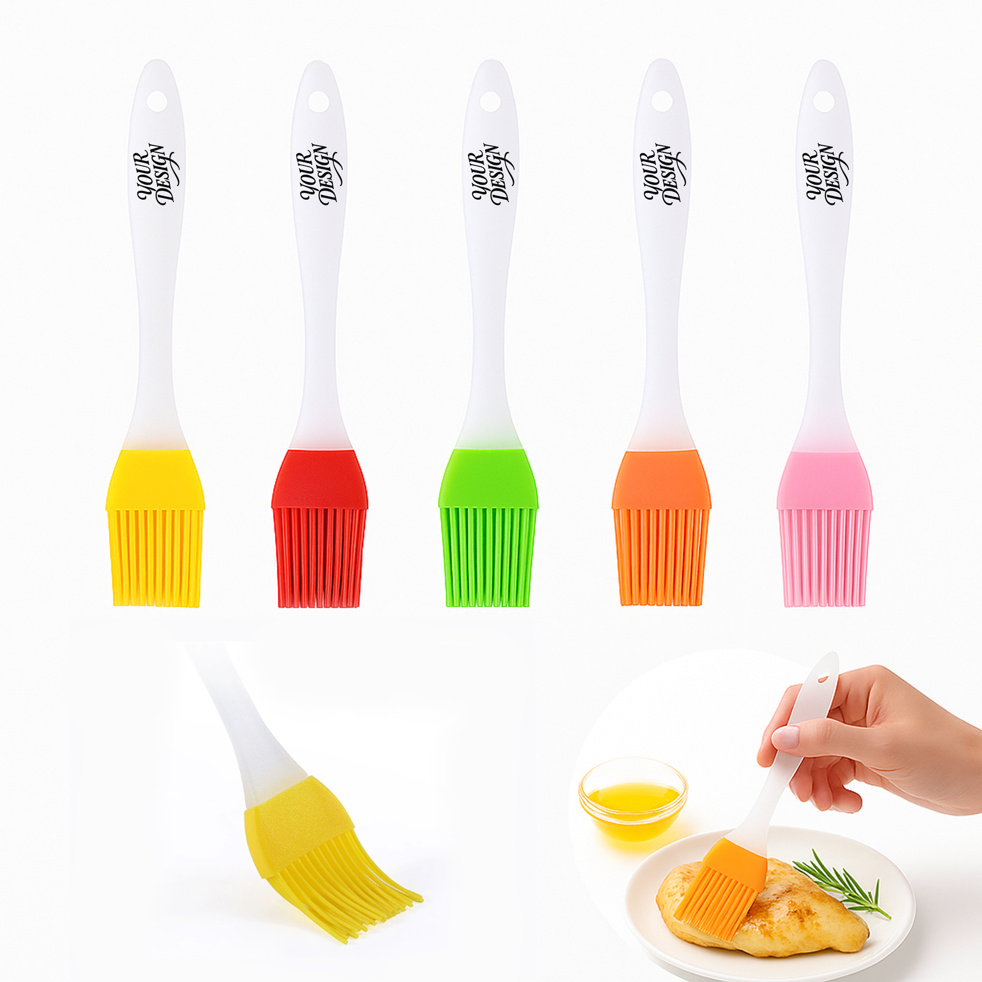 Flexible Silicone Pastry Brush 3