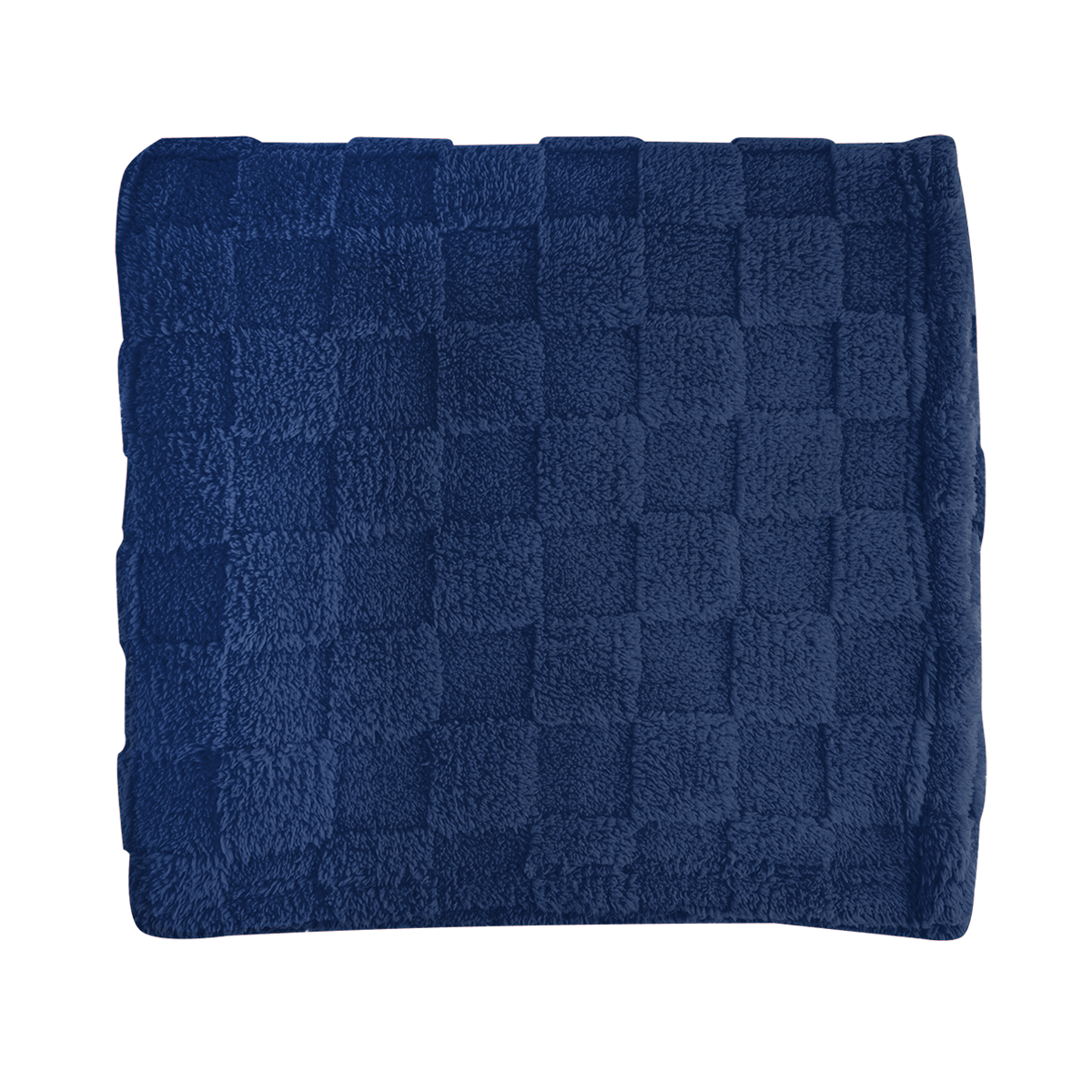 rPET Checkered Sherpa Blanket 7