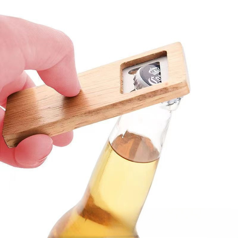 Wooden Handle Bottle Opener 2